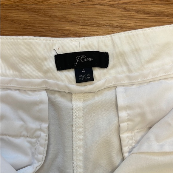J. Crew White Bermuda Shorts for Effortless Style - Picture 3 of 5